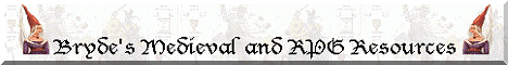 Bryde's Mediaval Clipart